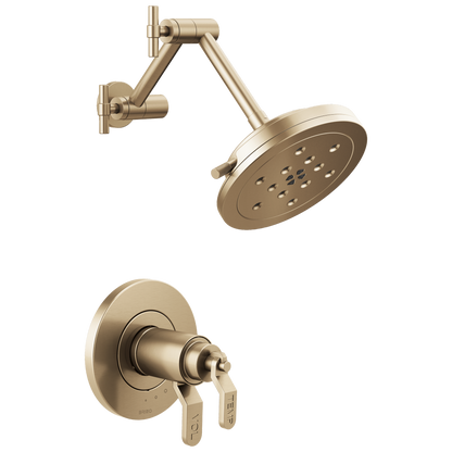Brizo Litze TempAssure Thermostatic Shower Only - Less Handles - Complete Kit - Brilliance® Luxe Gold®