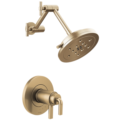 Brizo Litze TempAssure Thermostatic Shower Only - Less Handles - Complete Kit - Brilliance® Luxe Gold®