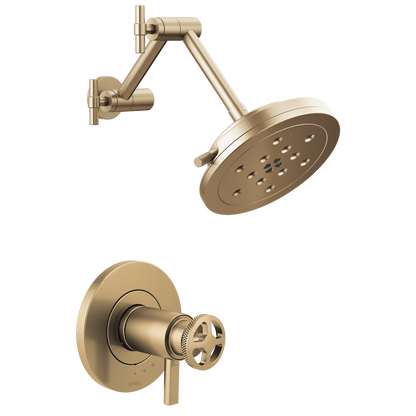 Brizo Litze TempAssure Thermostatic Shower Only - Less Handles - Complete Kit - Brilliance® Luxe Gold®