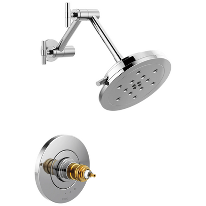 Litze TempAssure Thermostatic Shower Only - Less Handles - Polished Chrome