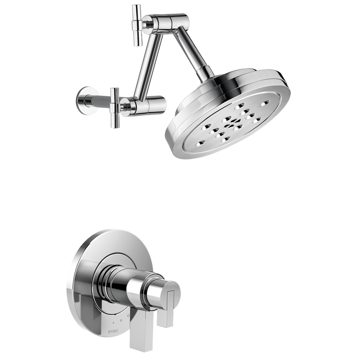Brizo Litze TempAssure Thermostatic Shower Only - Less Handles - Complete Kit - Polished Chrome