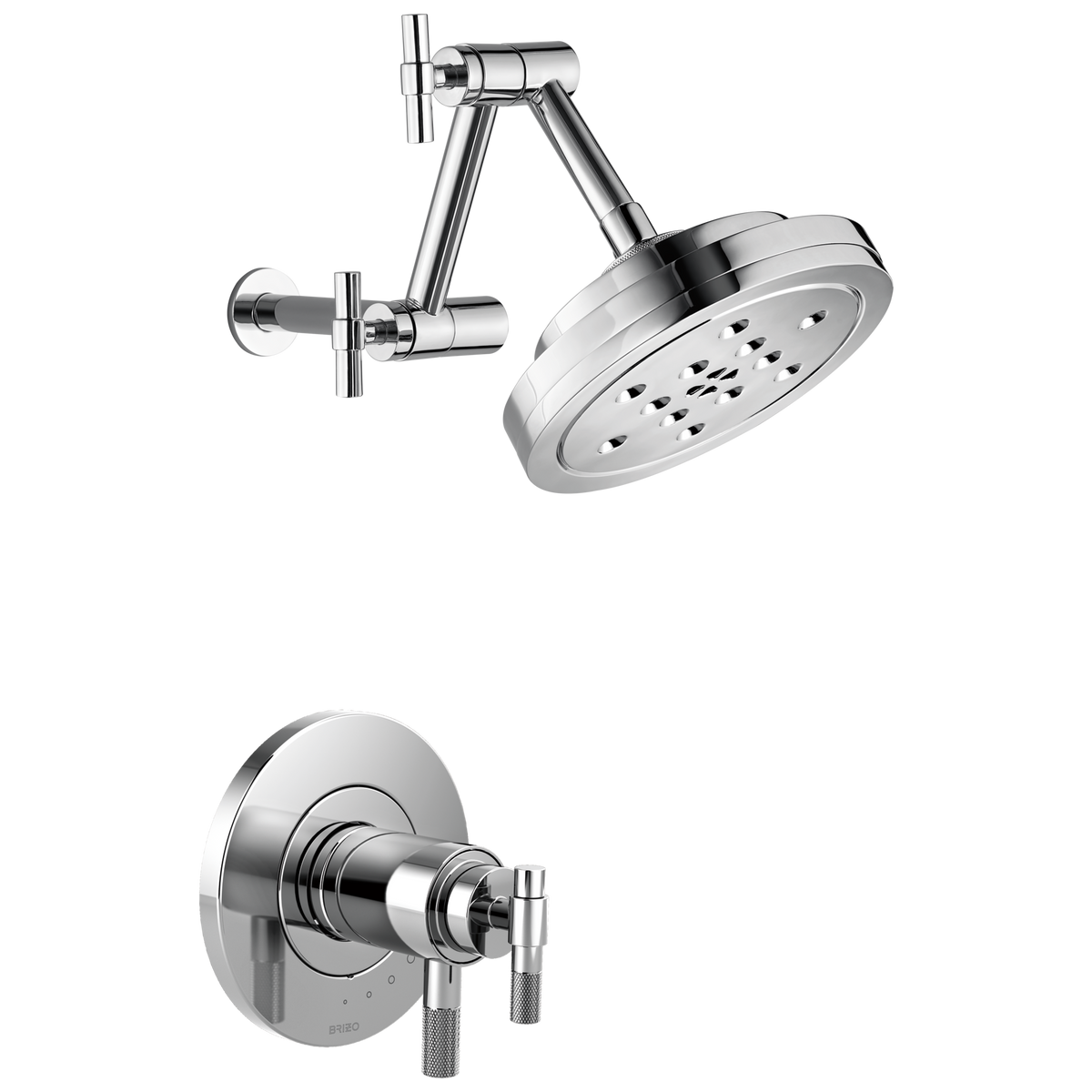 Brizo Litze TempAssure Thermostatic Shower Only - Less Handles - Complete Kit - Polished Chrome