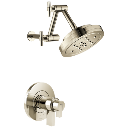 Brizo Litze TempAssure Thermostatic Shower Only - Less Handles - Complete Kit - Brilliance® Polished Nickel