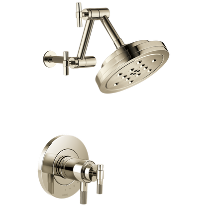Brizo Litze TempAssure Thermostatic Shower Only - Less Handles - Complete Kit - Brilliance® Polished Nickel