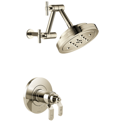 Brizo Litze TempAssure Thermostatic Shower Only - Less Handles - Complete Kit - Brilliance® Polished Nickel