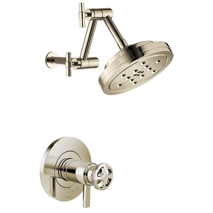 Brizo Litze TempAssure Thermostatic Shower Only - Less Handles - Complete Kit - Brilliance® Polished Nickel