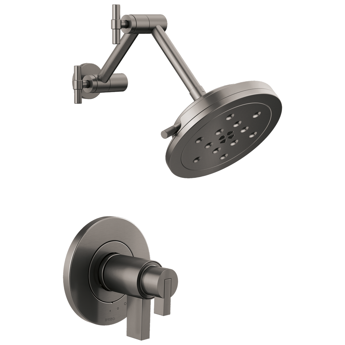 Brizo Litze TempAssure Thermostatic Shower Only - Less Handles - Complete Kit - Brilliance® Luxe Steel®