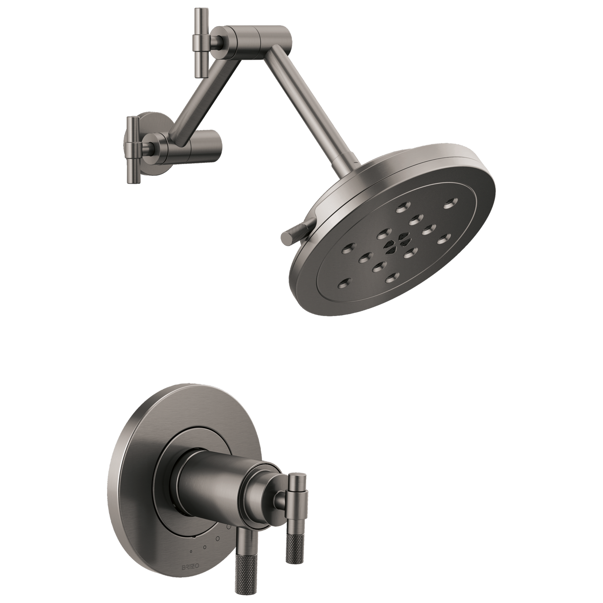 Brizo Litze TempAssure Thermostatic Shower Only - Less Handles - Complete Kit - Brilliance® Luxe Steel®