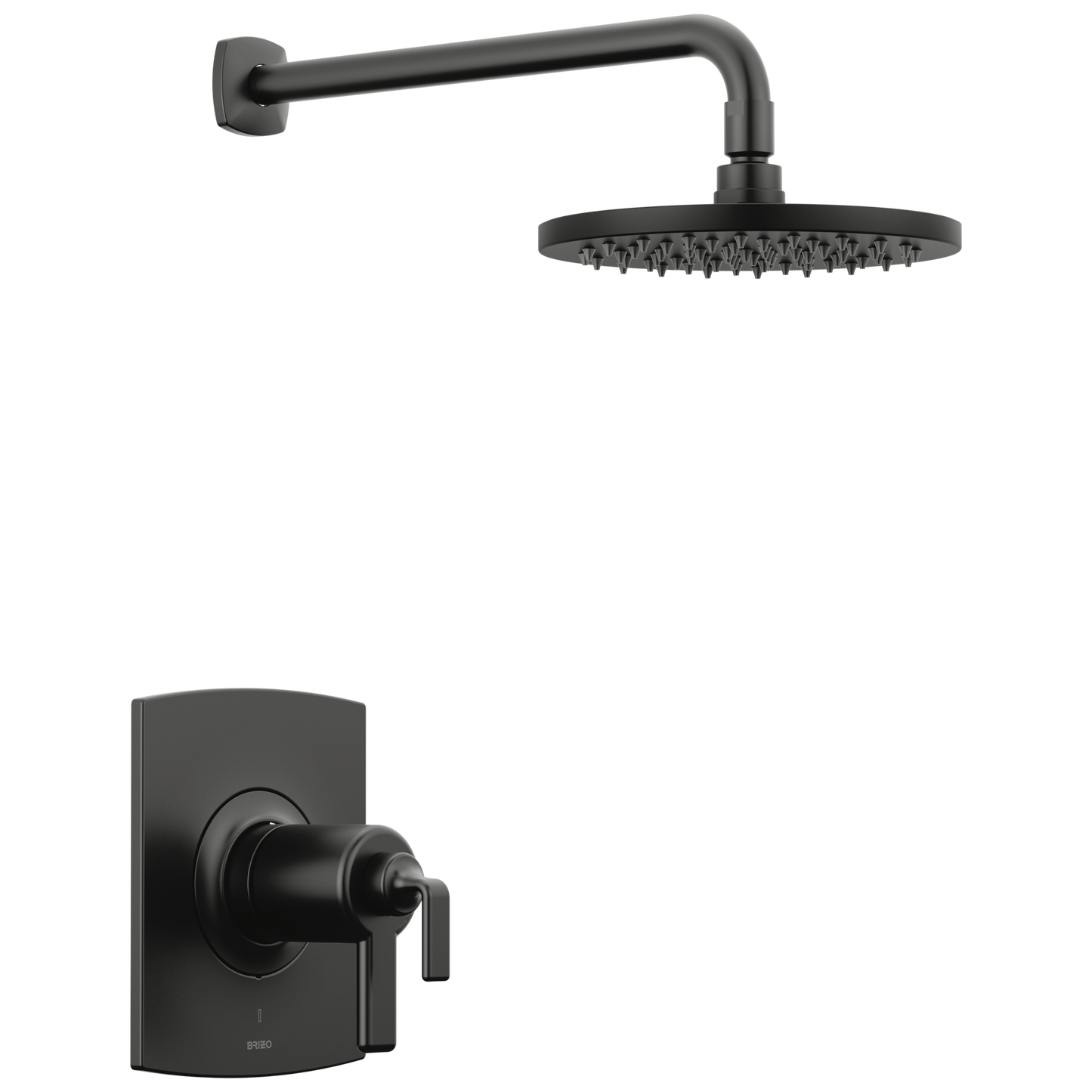Brizo Allaria TempAssure Thermostatic Shower Only Trim - Less Handles - Complete Kit - Matte Black