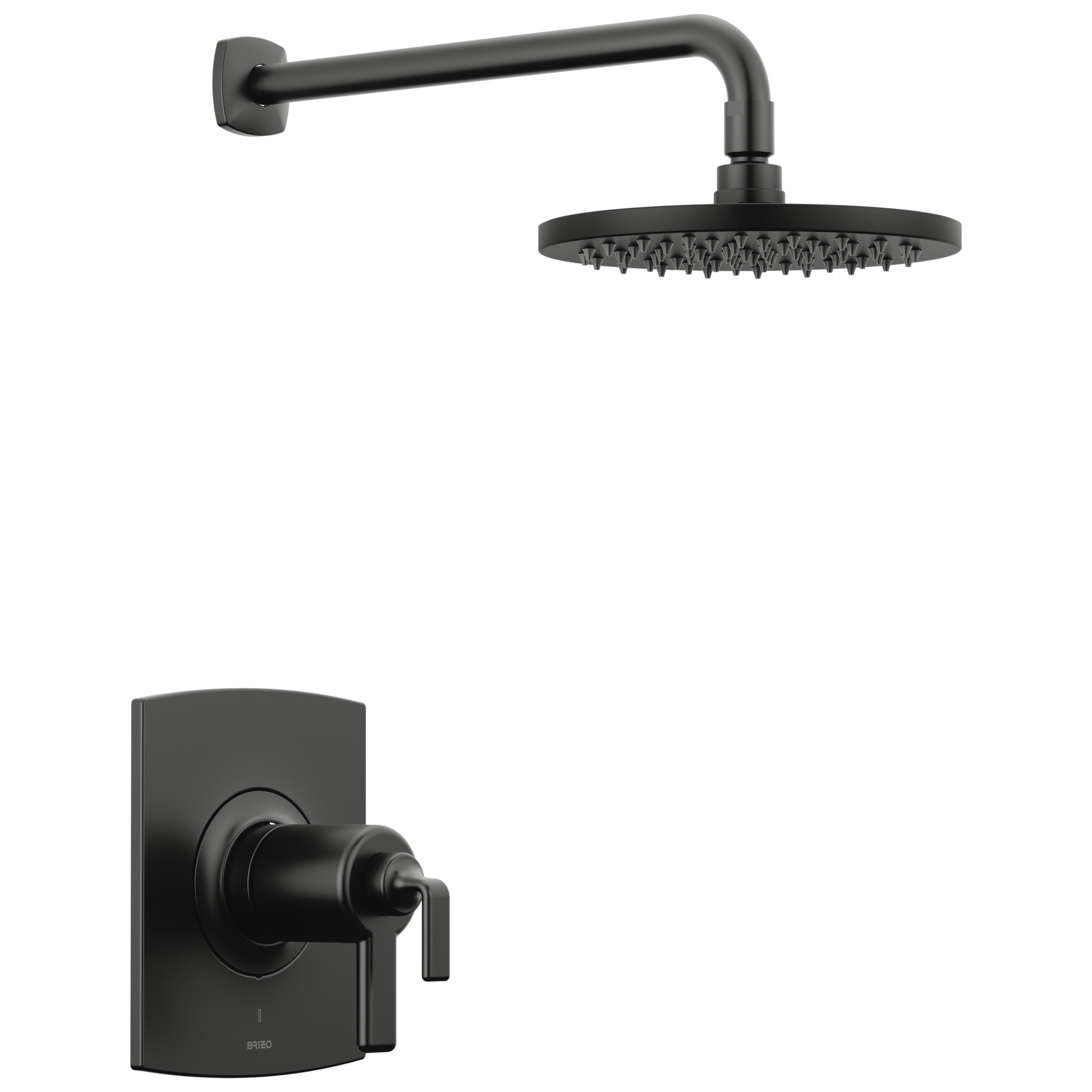 Brizo Allaria TempAssure Thermostatic Shower Only Trim - Less Handles - Complete Kit - Matte Black