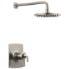Brizo Allaria TempAssure Thermostatic Shower Only Trim - Less Handles - Complete Kit - Brilliance® Luxe Nickel®