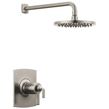 Brizo Allaria TempAssure Thermostatic Shower Only Trim - Less Handles - Complete Kit - Brilliance® Luxe Nickel®