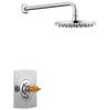 Allaria TempAssure Thermostatic Shower Only Trim - Less Handles - Polished Chrome