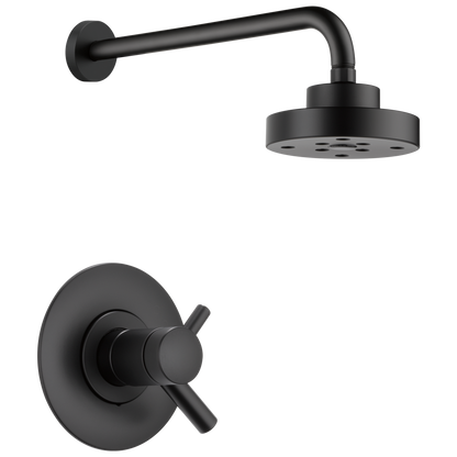 Jason Wu for Brizo TempAssure Thermostatic Shower Only Trim - Matte Black