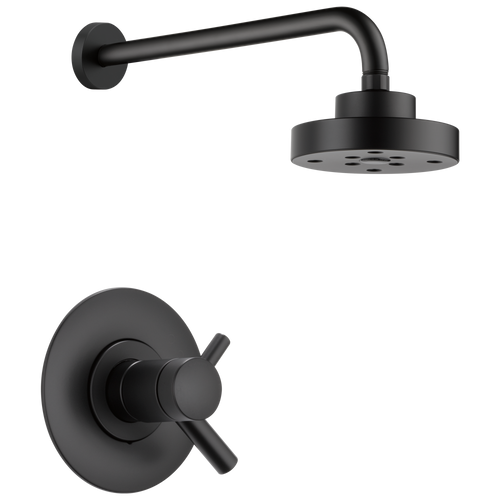 Jason Wu for Brizo TempAssure Thermostatic Shower Only Trim - Matte Black