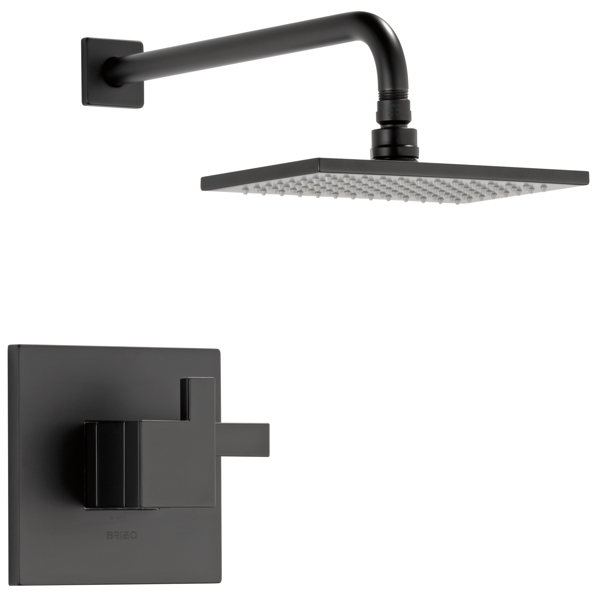 Siderna TempAssure Thermostatic Shower Only Trim - Matte Black
