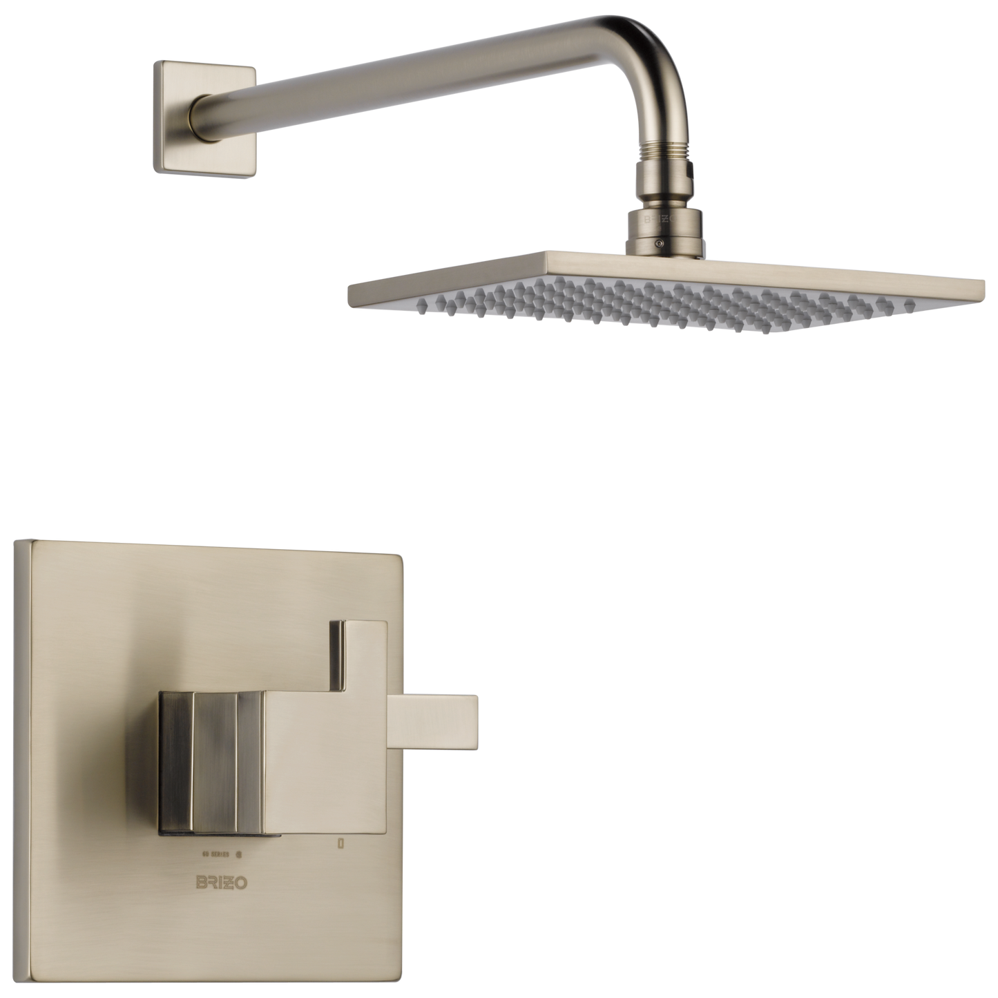 Siderna TempAssure Thermostatic Shower Only Trim - Brilliance® Brushed Nickel