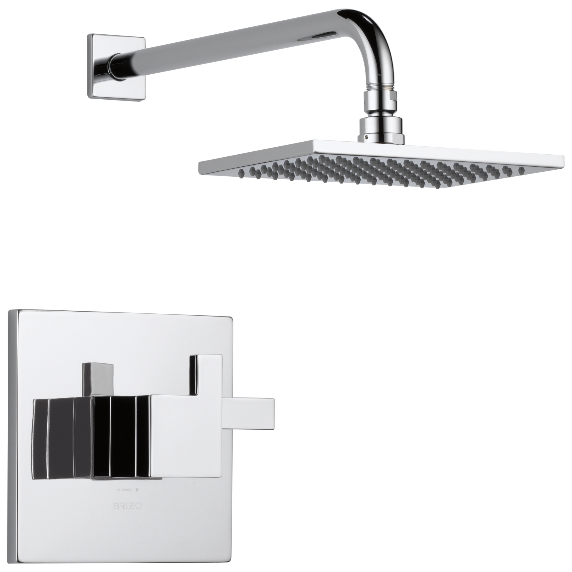 Siderna TempAssure Thermostatic Shower Only Trim - Polished Chrome