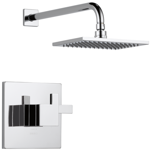 Siderna TempAssure Thermostatic Shower Only Trim - Polished Chrome