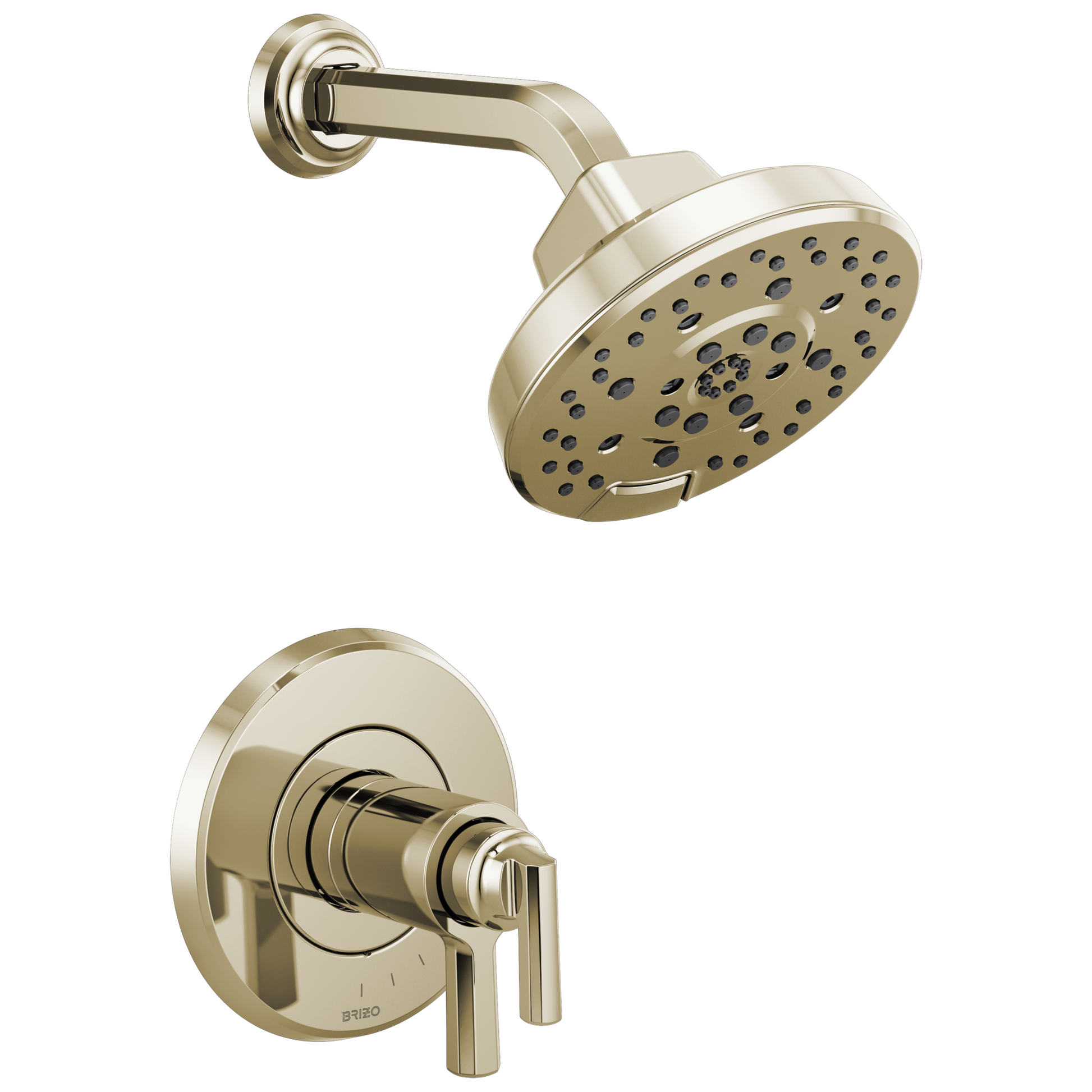 Levoir Brizo Levoir: TempAssure Thermostatic Shower Only Trim - Brilliance® Polished Nickel