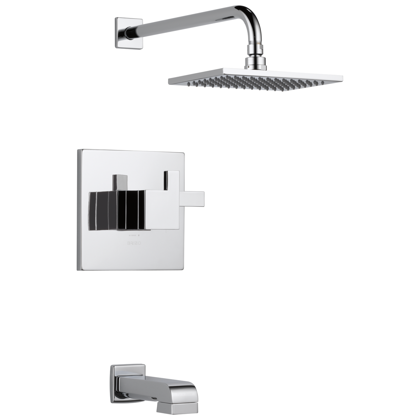 Siderna TempAssure Thermostatic Tub/Shower Trim - Polished Chrome