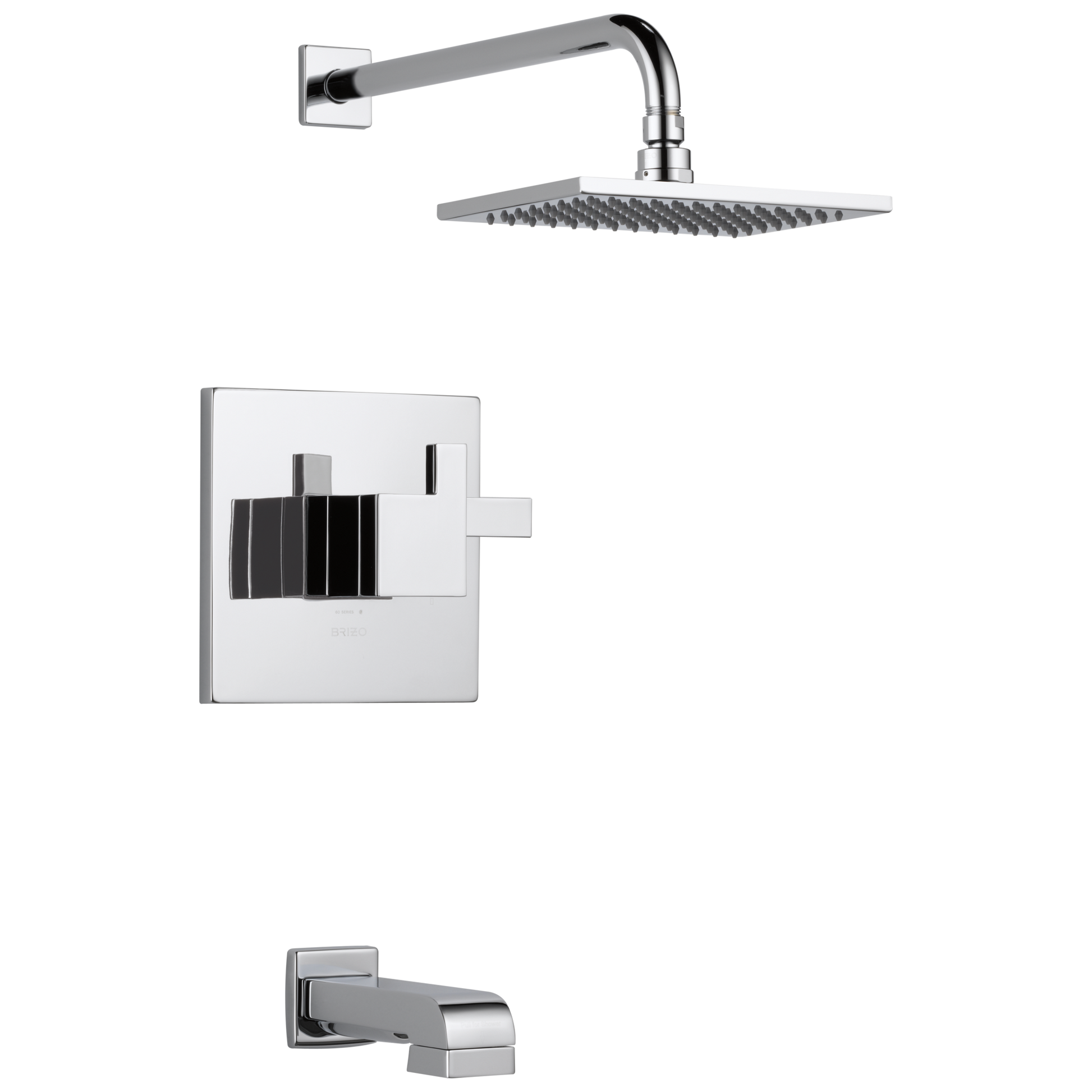 Siderna TempAssure Thermostatic Tub/Shower Trim - Polished Chrome