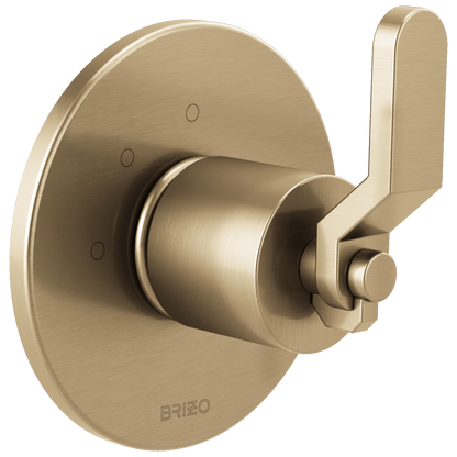 Brizo Litze 3-Function Diverter Trim - Less Handle - Complete Kit - Brilliance® Luxe Gold®