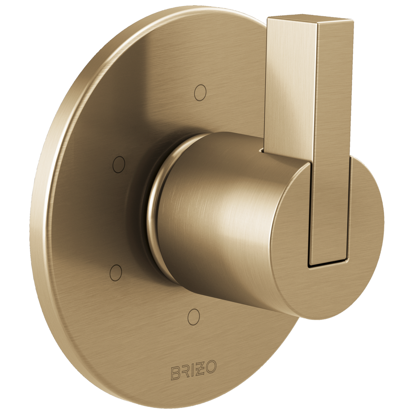 Brizo Litze 6-Function Diverter Trim - Less Handle - Complete Kit - Brilliance® Luxe Gold®