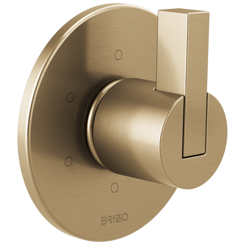 Brizo Litze 6-Function Diverter Trim - Less Handle - Complete Kit - Brilliance® Luxe Gold®