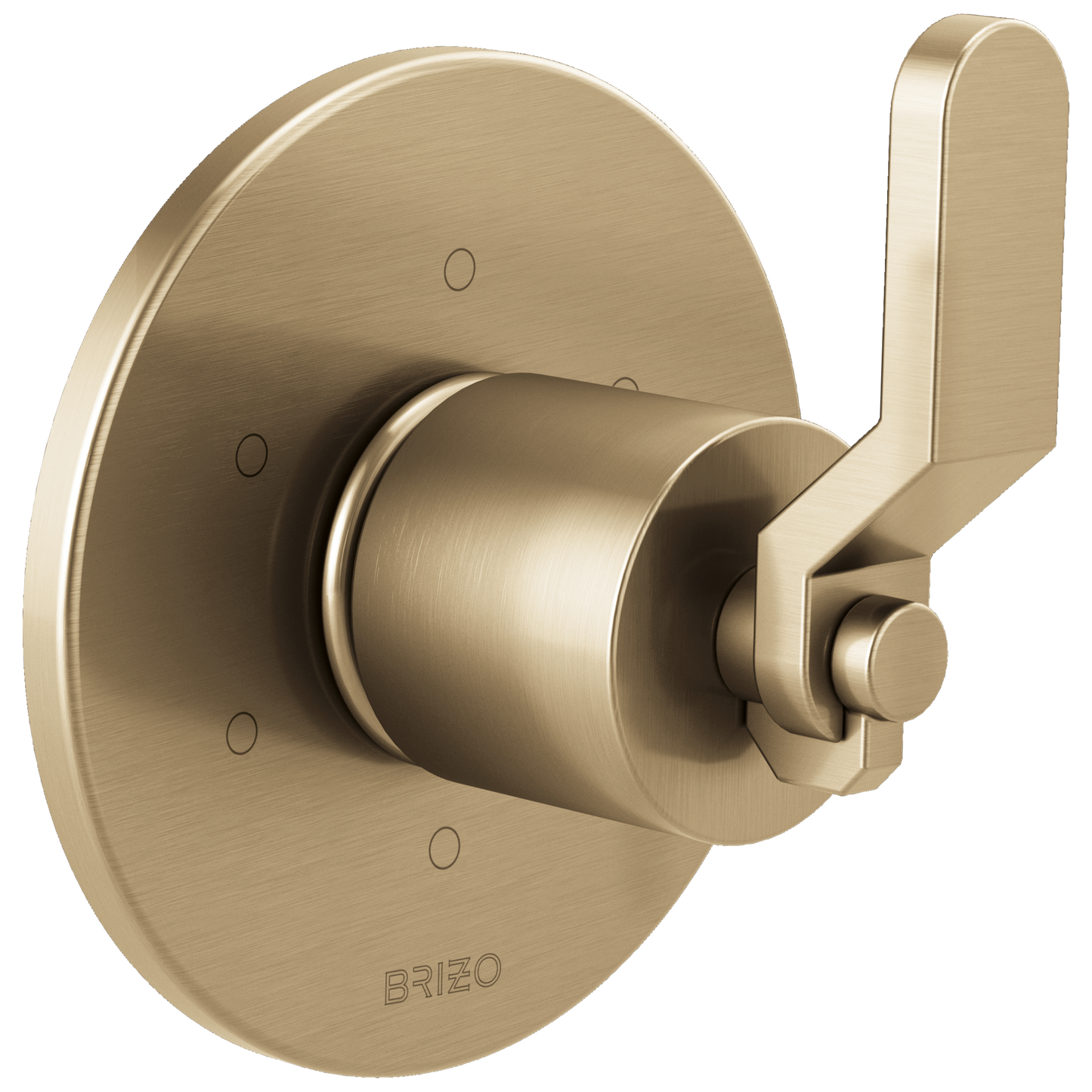 Brizo Litze 6-Function Diverter Trim - Less Handle - Complete Kit - Brilliance® Luxe Gold®