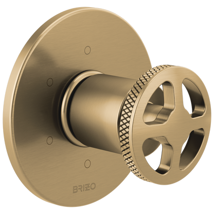 Brizo Litze 6-Function Diverter Trim - Less Handle - Complete Kit - Brilliance® Luxe Gold®
