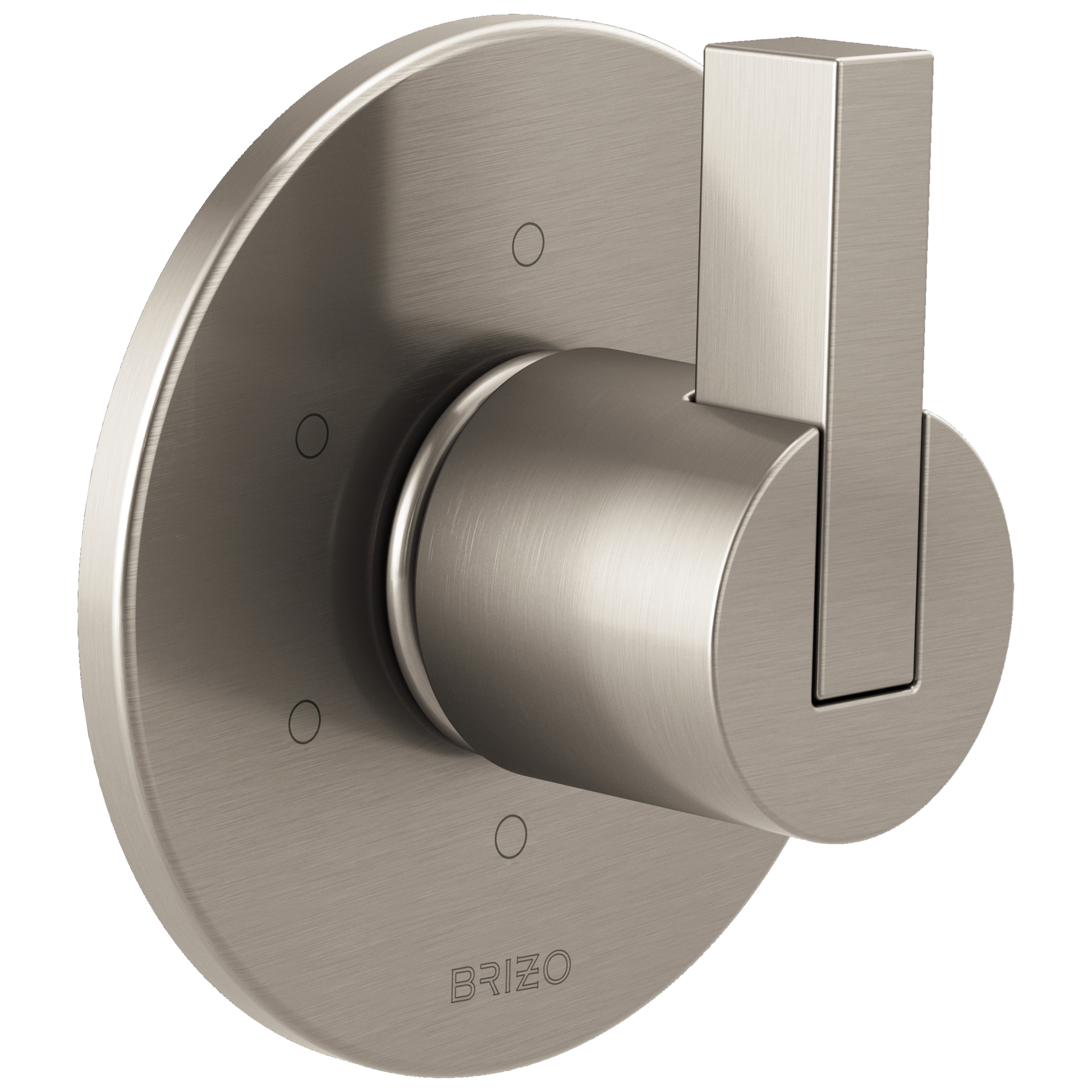 Brizo Litze 6-Function Diverter Trim - Less Handle - Complete Kit - Brilliance® Luxe Nickel®