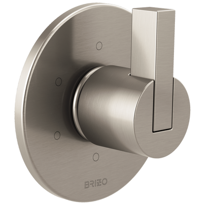Brizo Litze 6-Function Diverter Trim - Less Handle - Complete Kit - Brilliance® Luxe Nickel®