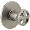Brizo Litze 6-Function Diverter Trim - Less Handle - Complete Kit - Brilliance® Luxe Nickel®