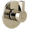 Brizo Litze 6-Function Diverter Trim - Less Handle - Complete Kit - Brilliance® Polished Nickel