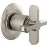 Brizo Odin 6-Function Diverter Trim - Less Handle - Complete Kit - Brilliance® Brushed Nickel