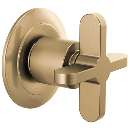 Brizo Odin 6-Function Diverter Trim - Less Handle - Complete Kit - Brilliance® Luxe Gold®