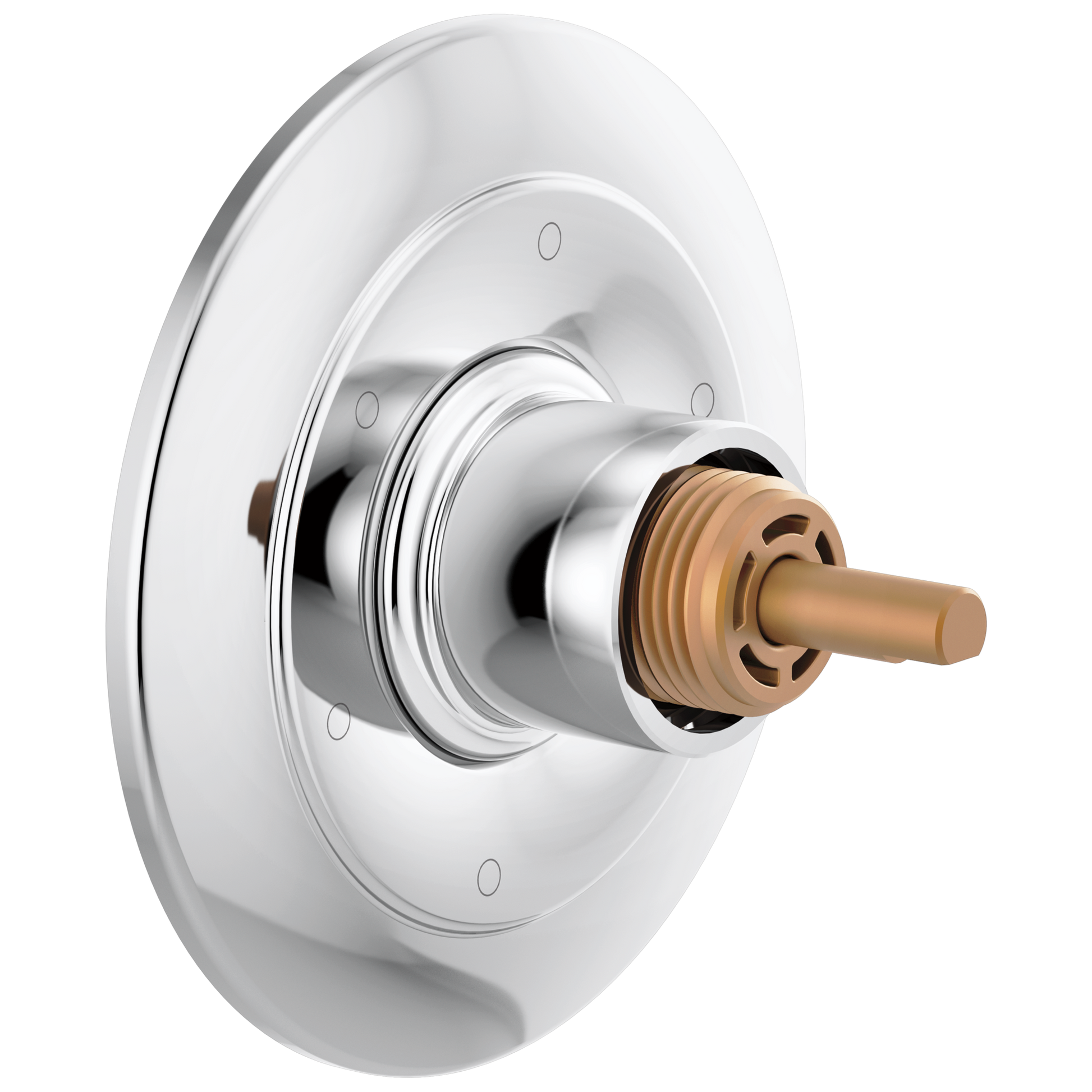 Odin 6-Function Diverter Trim - Less Handle - Polished Chrome