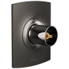 Brizo Pressure Balance Valve Only Trim - Less Handle - Brilliance® Black Onyx