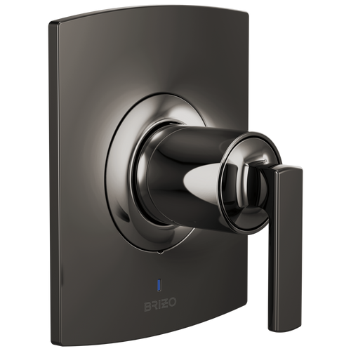 Brizo Brizo Pressure Balance Valve Only Trim - Less Handle - Complete Kit - Brilliance® Black Onyx