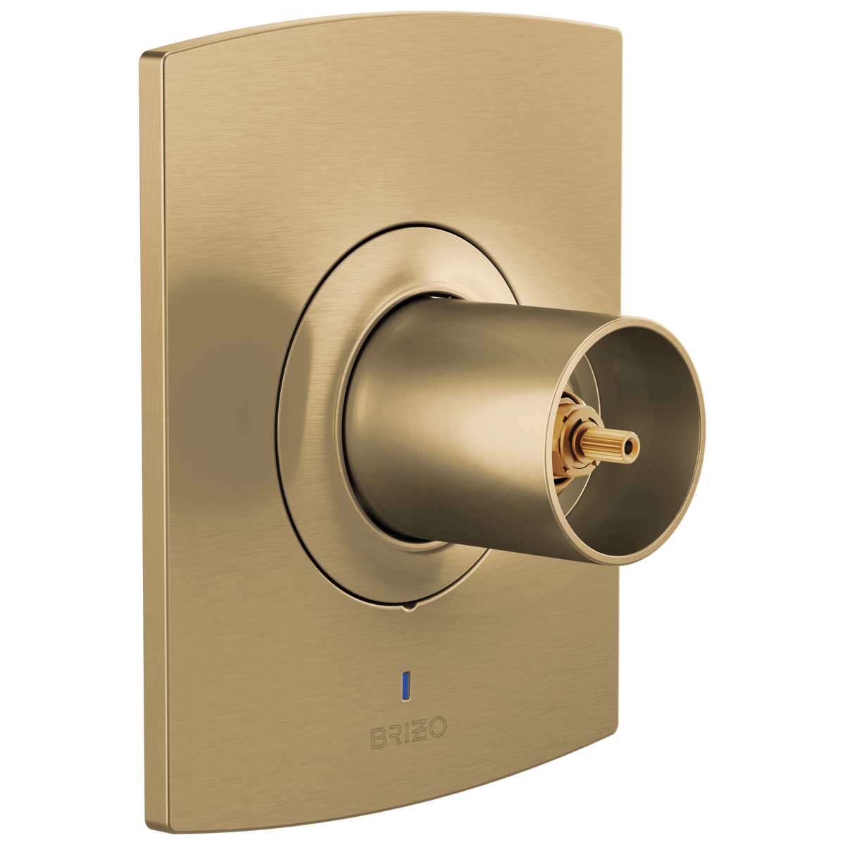 Brizo Pressure Balance Valve Only Trim - Less Handle - Brilliance® Luxe Gold®