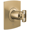 Brizo Brizo Pressure Balance Valve Only Trim - Less Handle - Complete Kit - Brilliance® Luxe Gold®