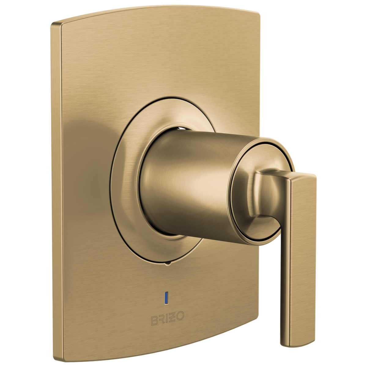 Brizo Brizo Pressure Balance Valve Only Trim - Less Handle - Complete Kit - Brilliance® Luxe Gold®