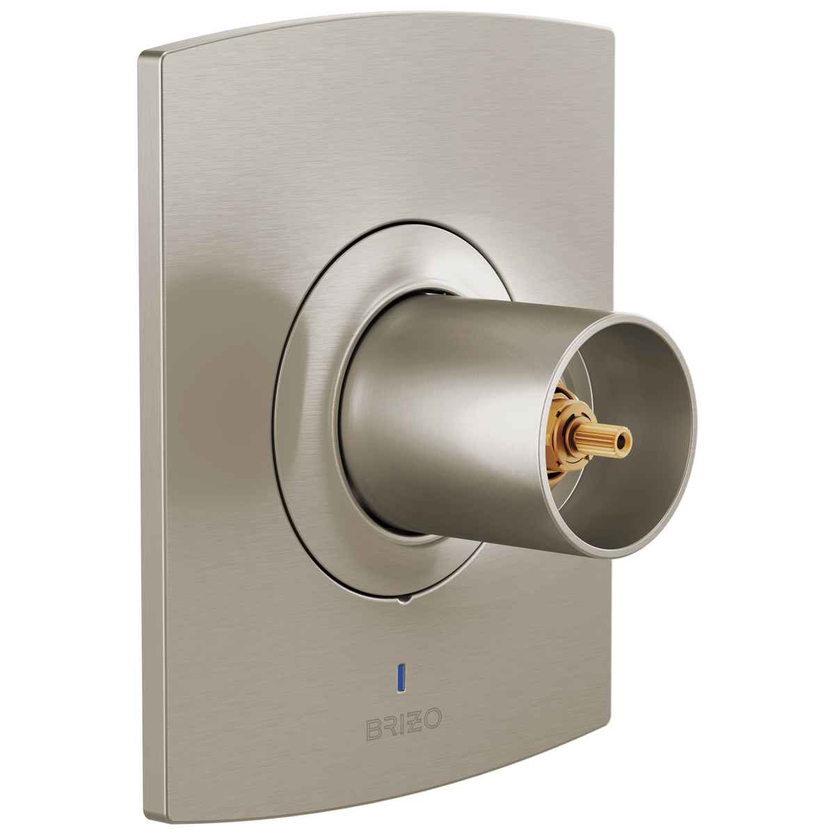 Brizo Pressure Balance Valve Only Trim - Less Handle - Brilliance® Luxe Nickel®