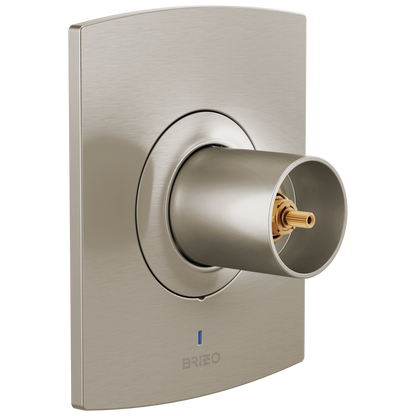 Brizo Pressure Balance Valve Only Trim - Less Handle - Brilliance® Luxe Nickel®