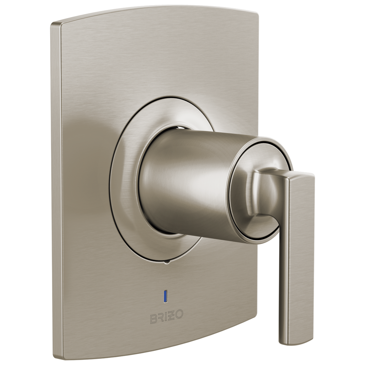 Brizo Brizo Pressure Balance Valve Only Trim - Less Handle - Complete Kit - Brilliance® Luxe Nickel®