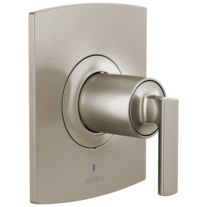 Brizo Brizo Pressure Balance Valve Only Trim - Less Handle - Complete Kit - Brilliance® Luxe Nickel®