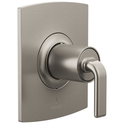 Brizo Brizo Pressure Balance Valve Only Trim - Less Handle - Complete Kit - Brilliance® Luxe Nickel®