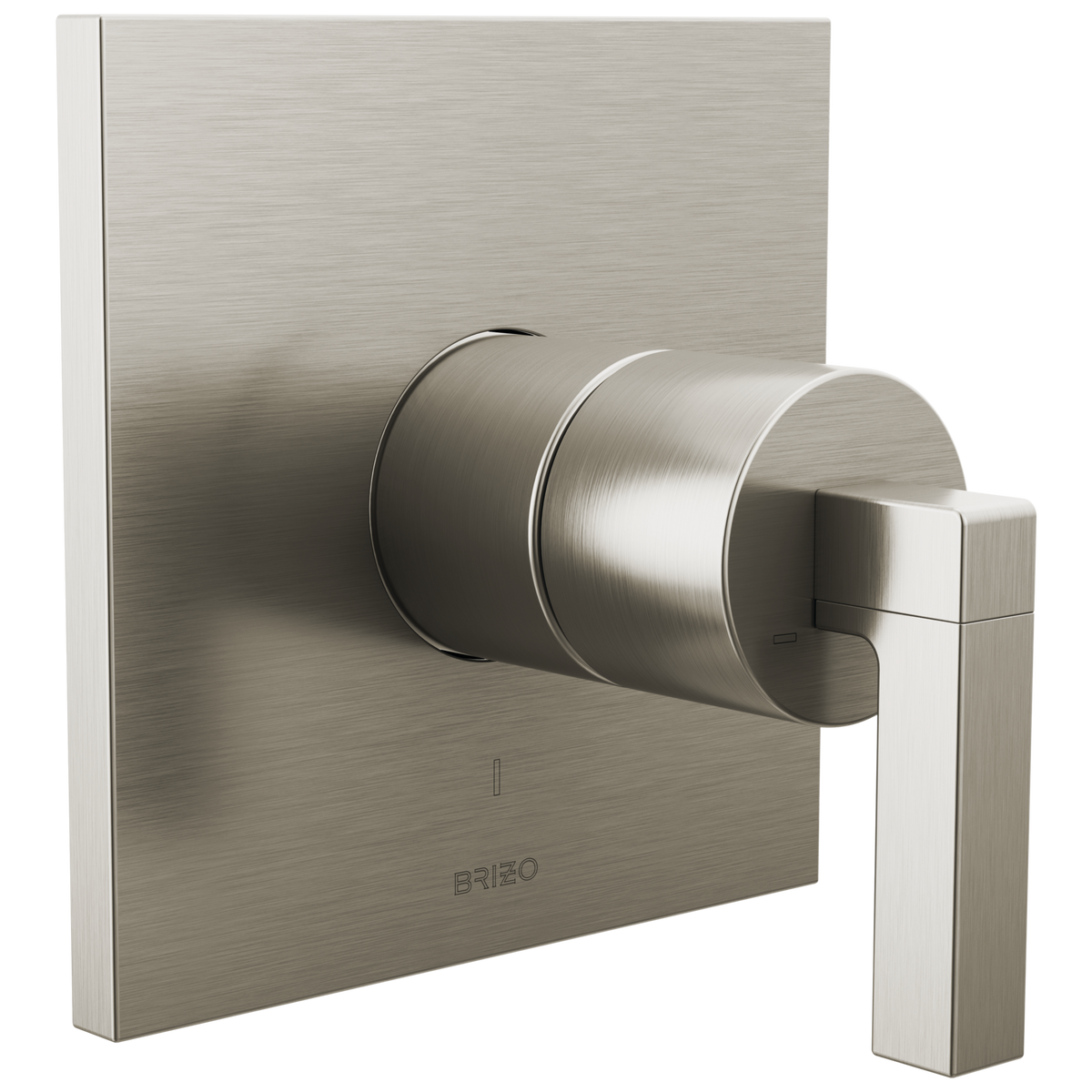 Brizo Frank Lloyd Wright Bath Collection by Brizo Pressure Balance Valve Only Trim - Less Handle - Complete Kit - Brilliance® Luxe Nickel®