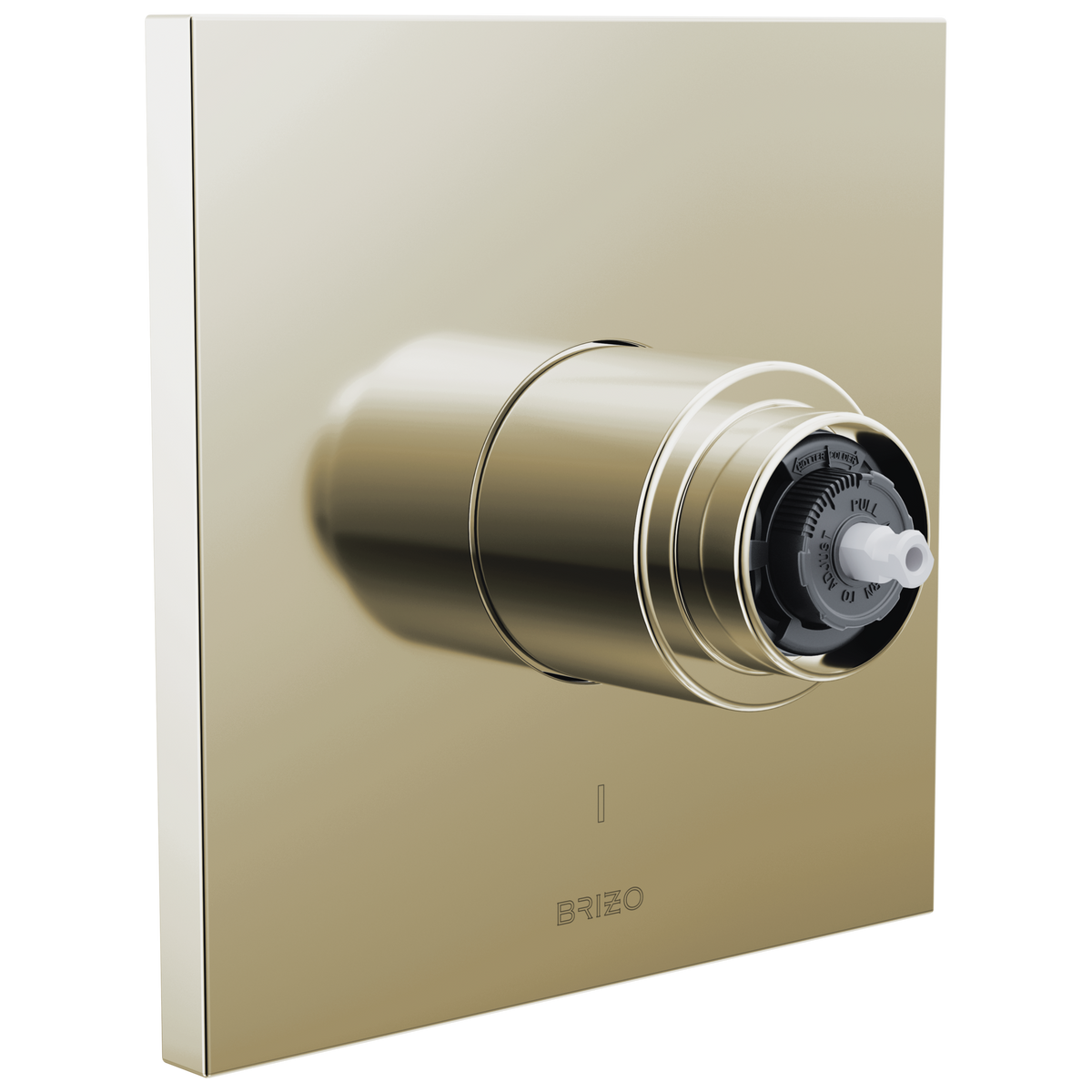 Frank Lloyd Wright Bath Collection by Brizo Pressure Balance Valve Only Trim - Less Handle - Brilliance® Polished Nickel